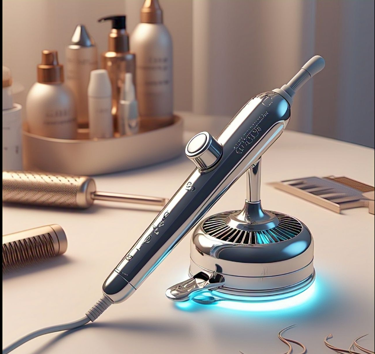 rotating curling iron