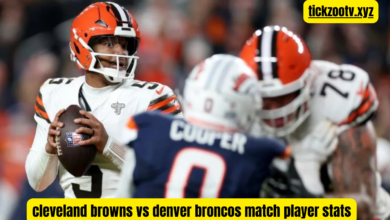 cleveland browns vs denver broncos match player stats