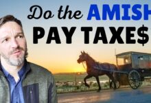 do amish people pay taxes​